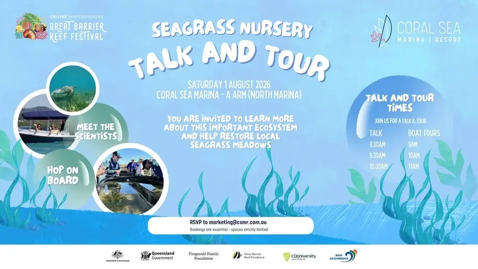 Seagrass Nursery Talk & Tour