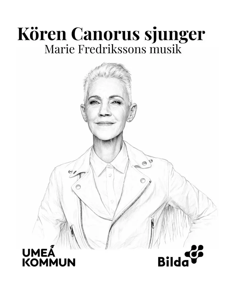 Canorus sjunger Marie Fredriksson
