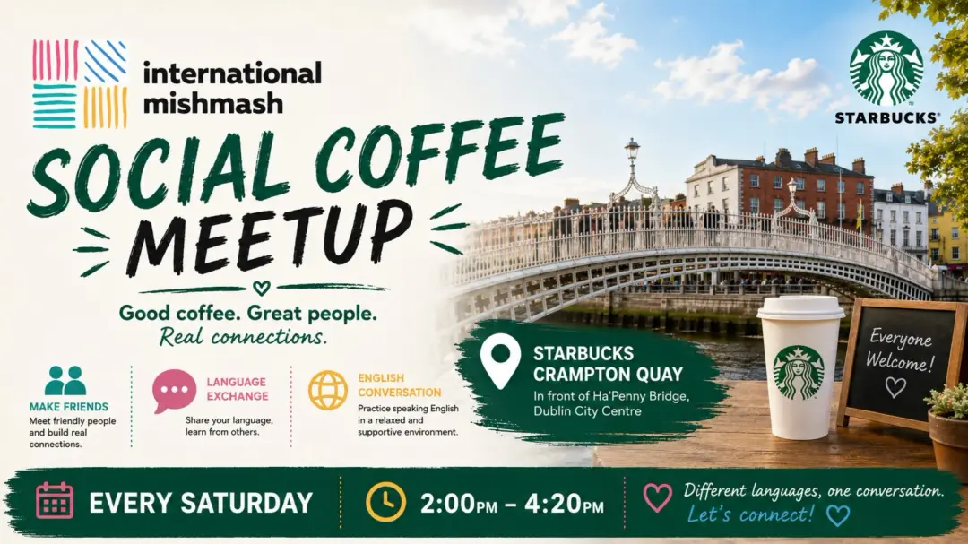 2:00 pm to 4:20 pm: Friendships and cappuccino ☕ 😀  💚🧡💛