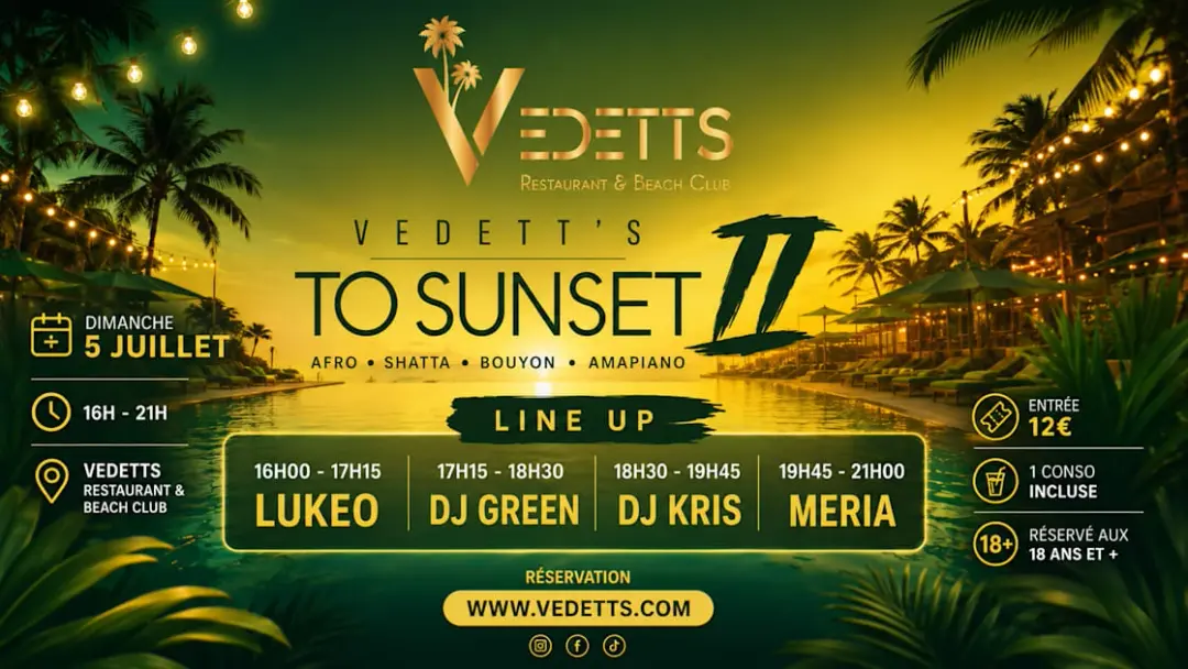 Vedetts To Sunset II - Afro Shatta Bouyon -  Edition 1