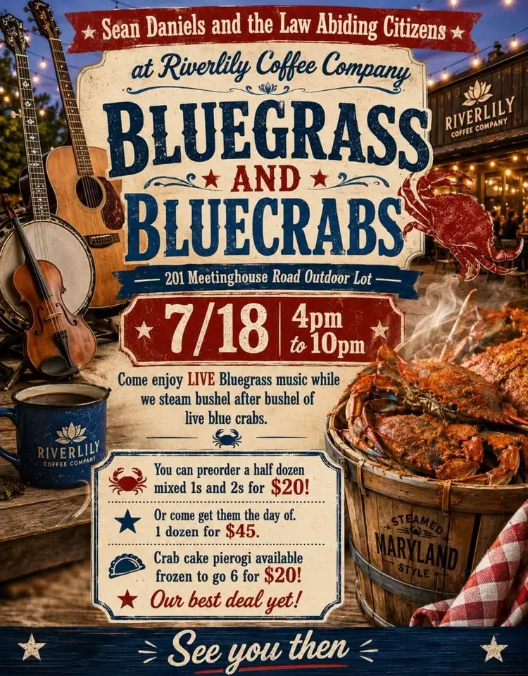 Bluegrass and bluecrabs!