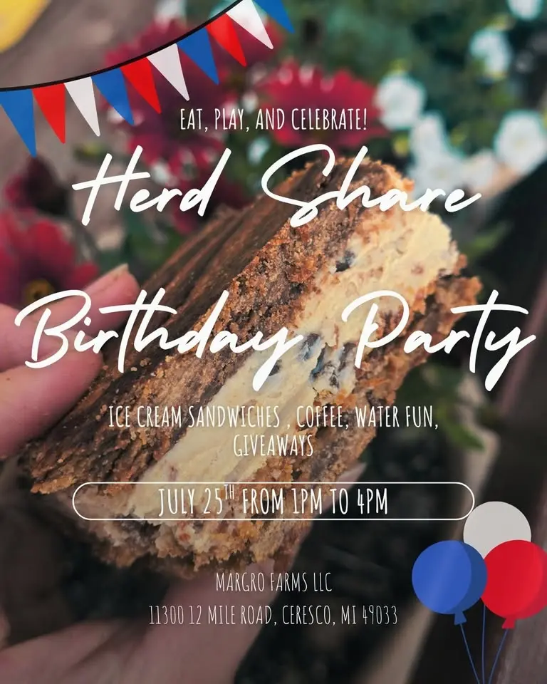 Annual Herdshare Birthday Party