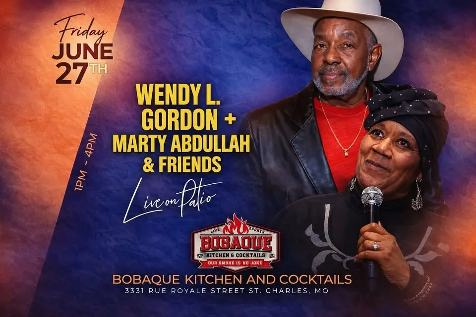 Wendy Gordon live on the patio 