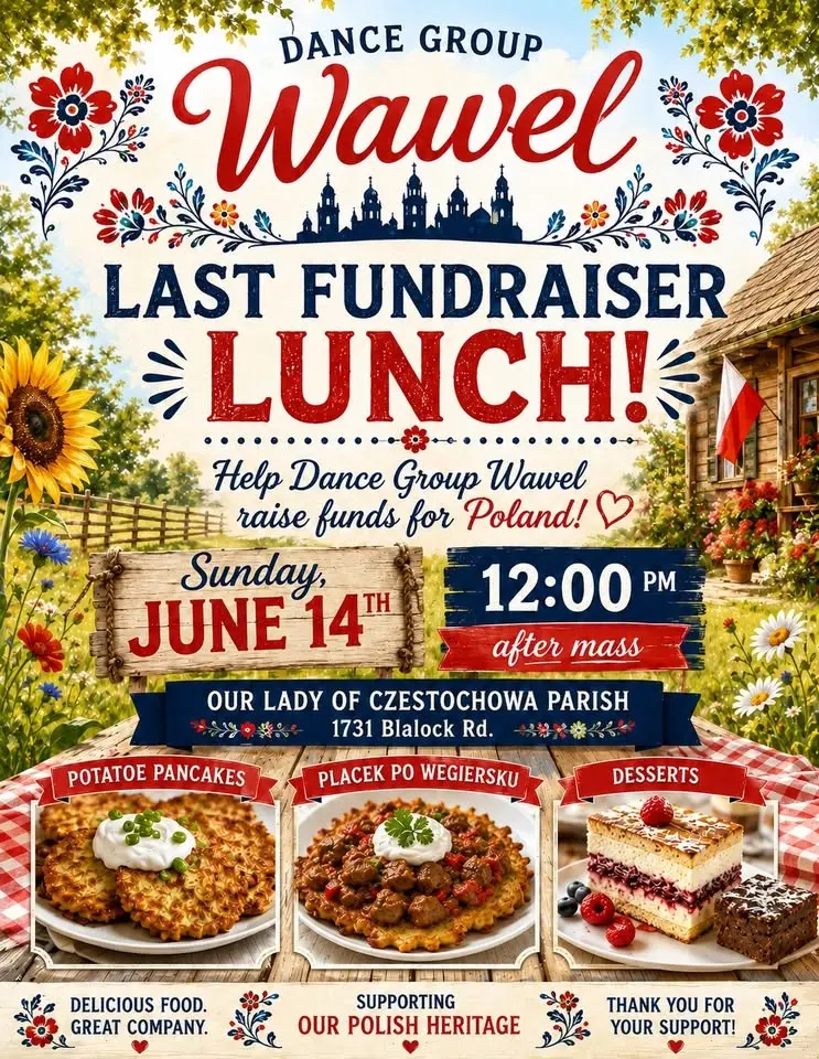 Wawel Fundraiser Lunch - Potato Pancake Style!