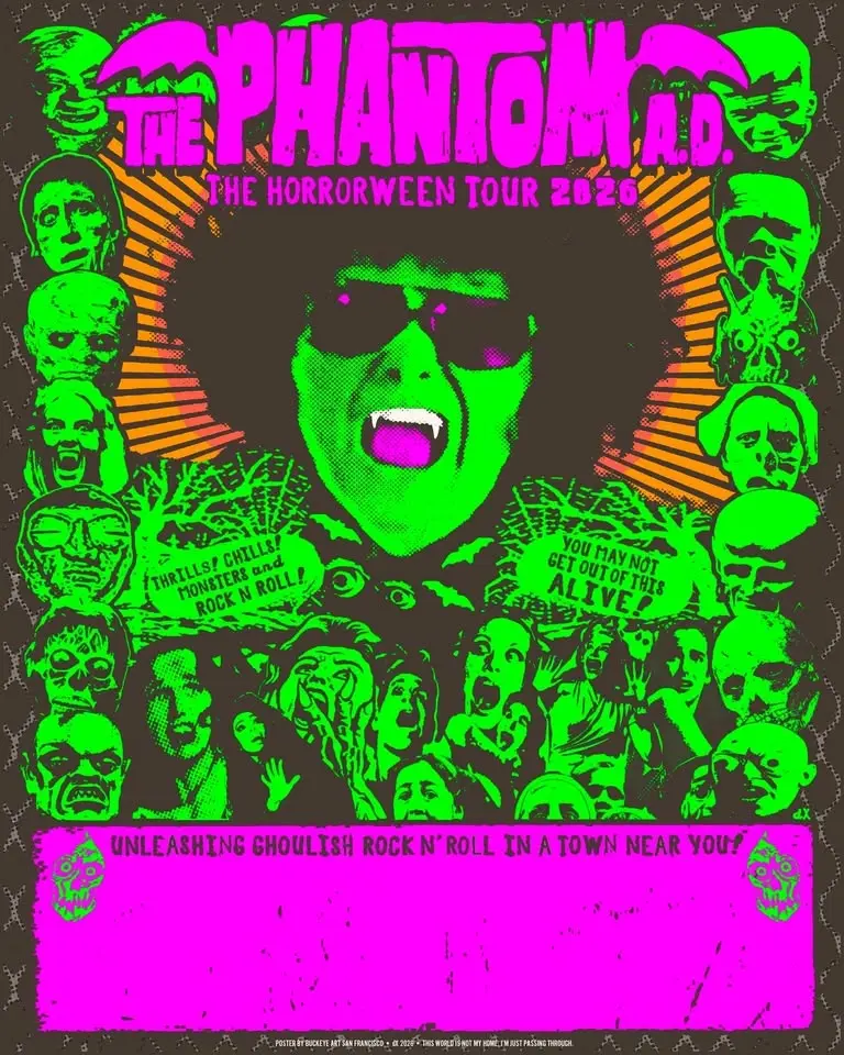 The PHANTOM A.D. w/ Future Hate LIVE at Alabama Music Box 9/8/26 in Mobile AL