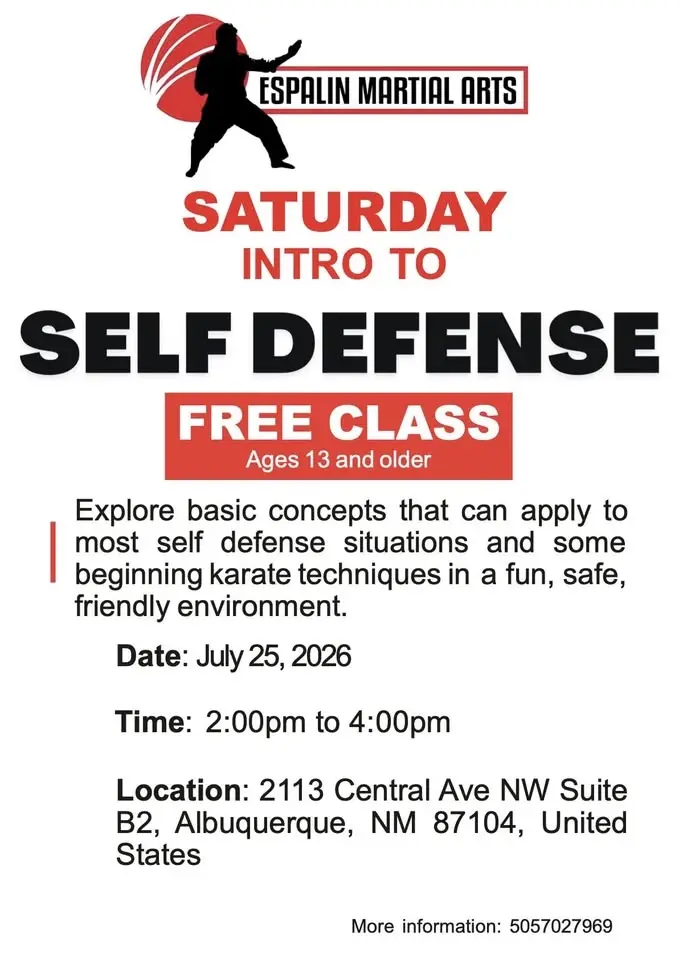 Summer Self Defense Class