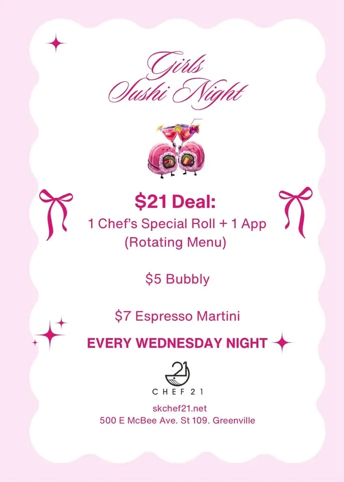 Girls Sushi Night