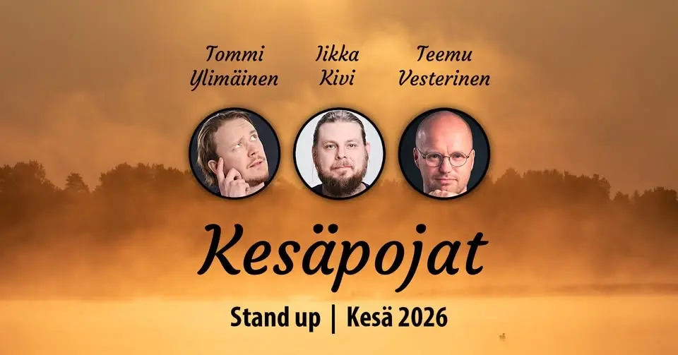 Kesäpojat Stand Up | Kuopio | To 16.7. klo 19