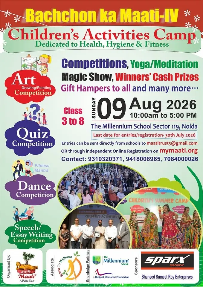 Children's Activities Camp "Bachchon Ka Maati-4" Delhi-NCR