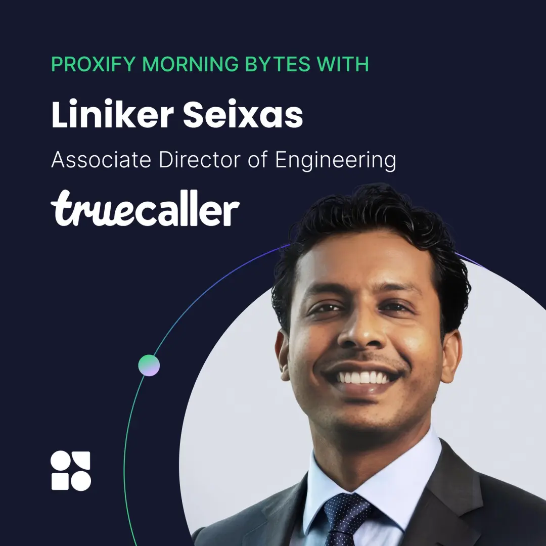 Proxify Tech Breakfast with Truecaller: AI Against Fraud - Leadership Lessons