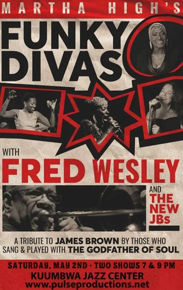Martha High's FUNKY DIVAS with Fred Wesley & The New JBs
