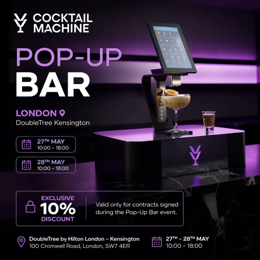 Exclusive Pop-Up Bar Experience!