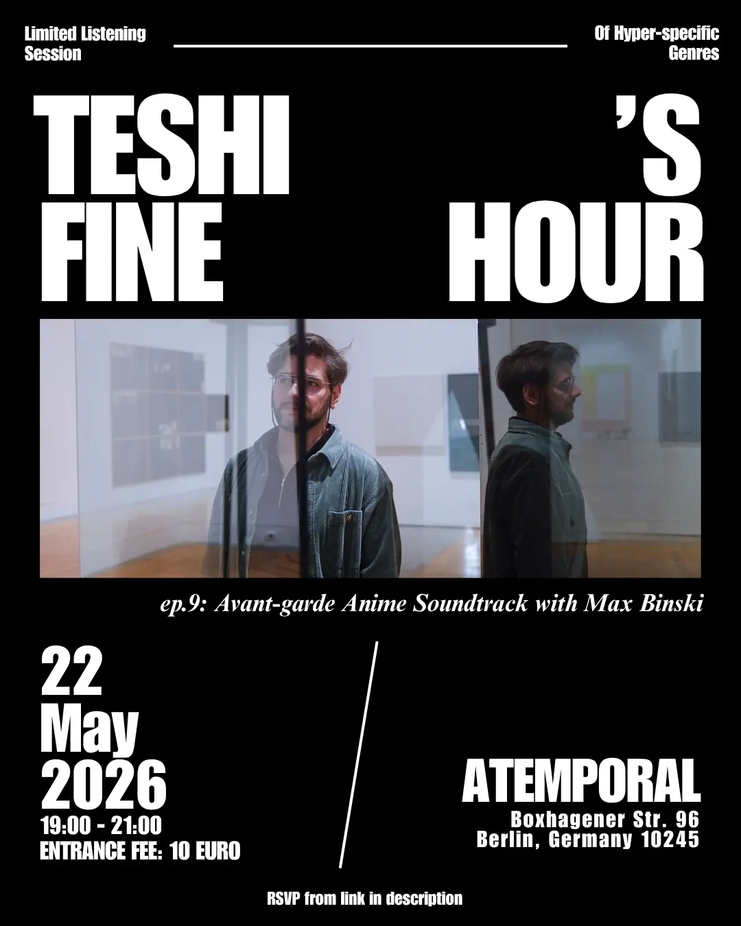 Teshi's Fine Hour: Avant-garde Anime Soundtracks with Max Binski