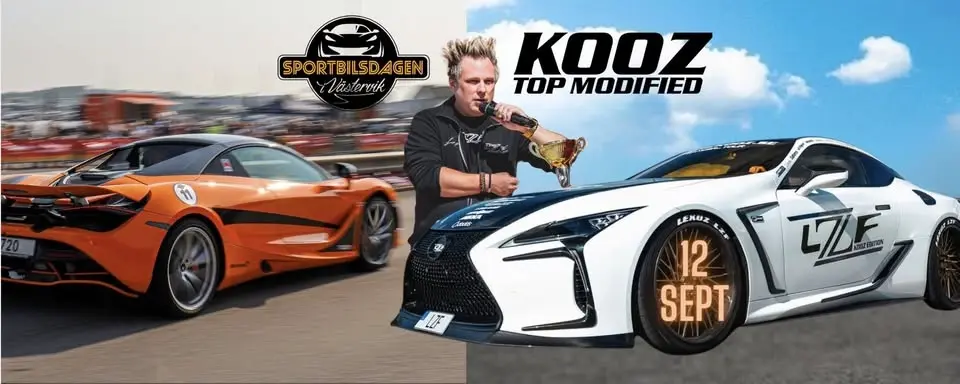 KOOZ TOP MODIFIED - Sportbilsdagen i Västervik