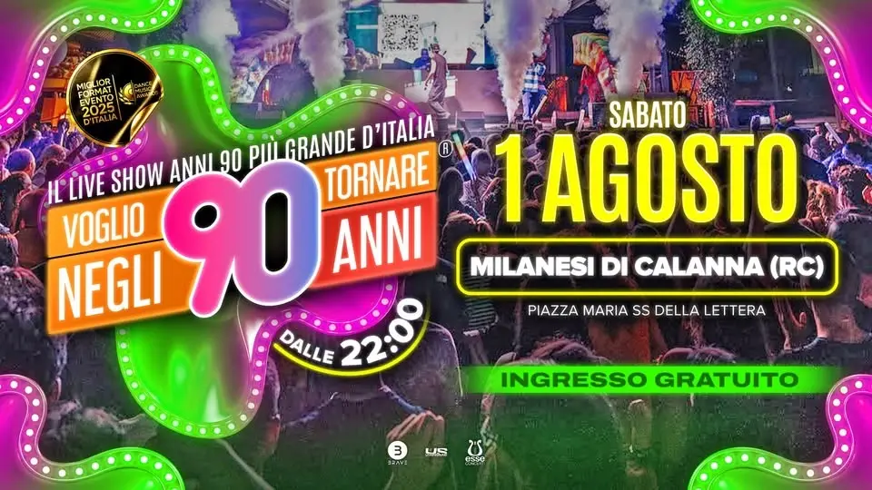 Voglio Tornare Negli Anni 90 ® • Milanesi di Calanna (RC)