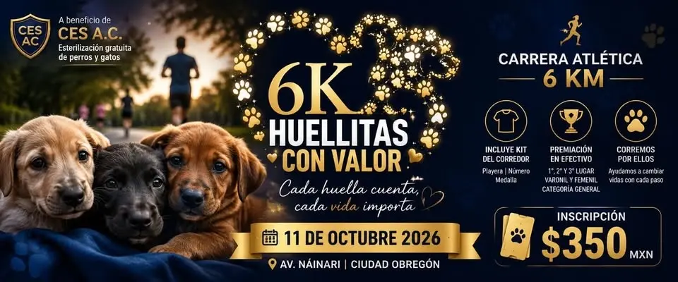 6K Huellitas con Valor