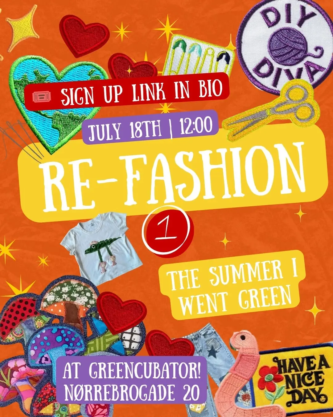 ReFashion Workshop - The Summer I Went Green Series | Greencubator