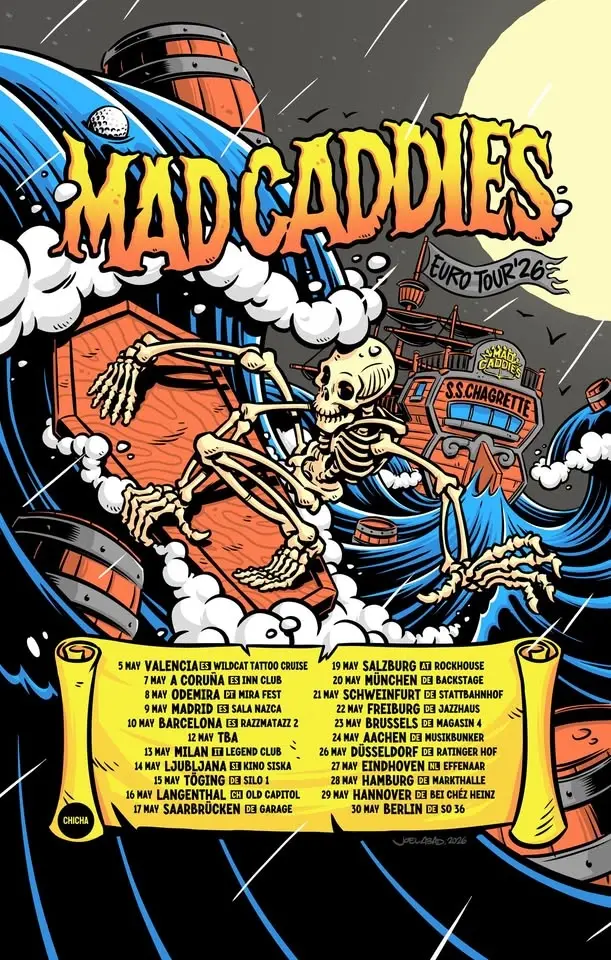 MAD CADDIES · THE HAPPYS · Berlin @ SO36