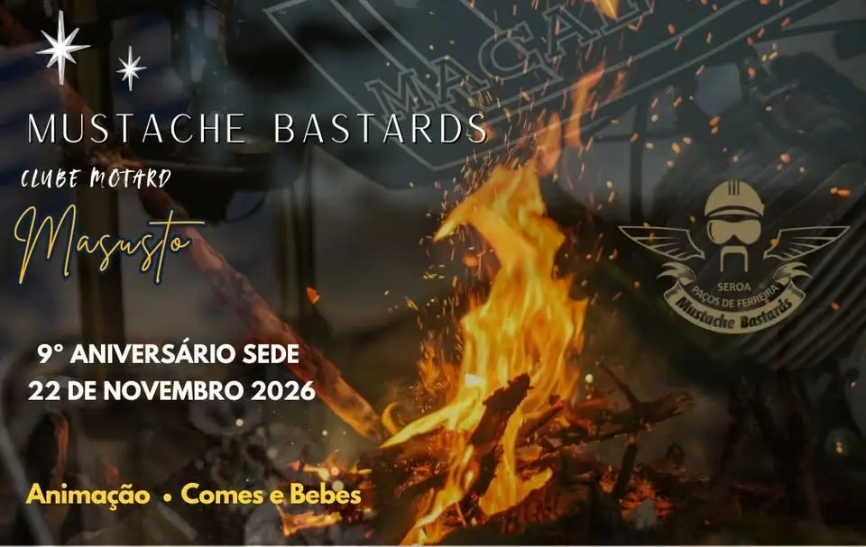 9° Aniversário da Sede Mustache/Magusto2026