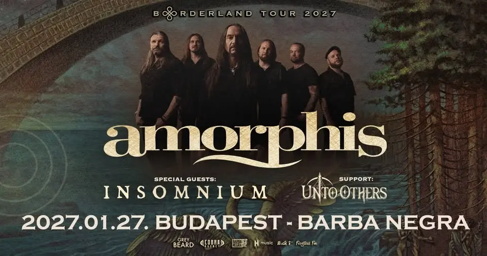 AMORPHIS - Borderland Tour 2027 + Insomnium + Unto Others @ Budapest, Barba Negra