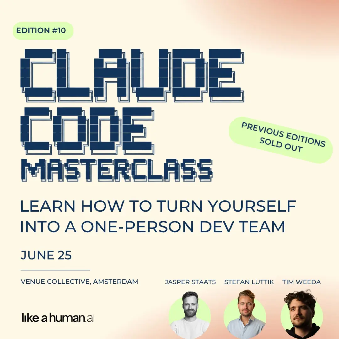 Claude Code Masterclass: Learn How To Turn Yourself Into a One-Person Dev Team