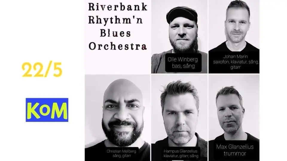 Riverbank Rhythm’n Blues Orchestra tillbaks på KoM