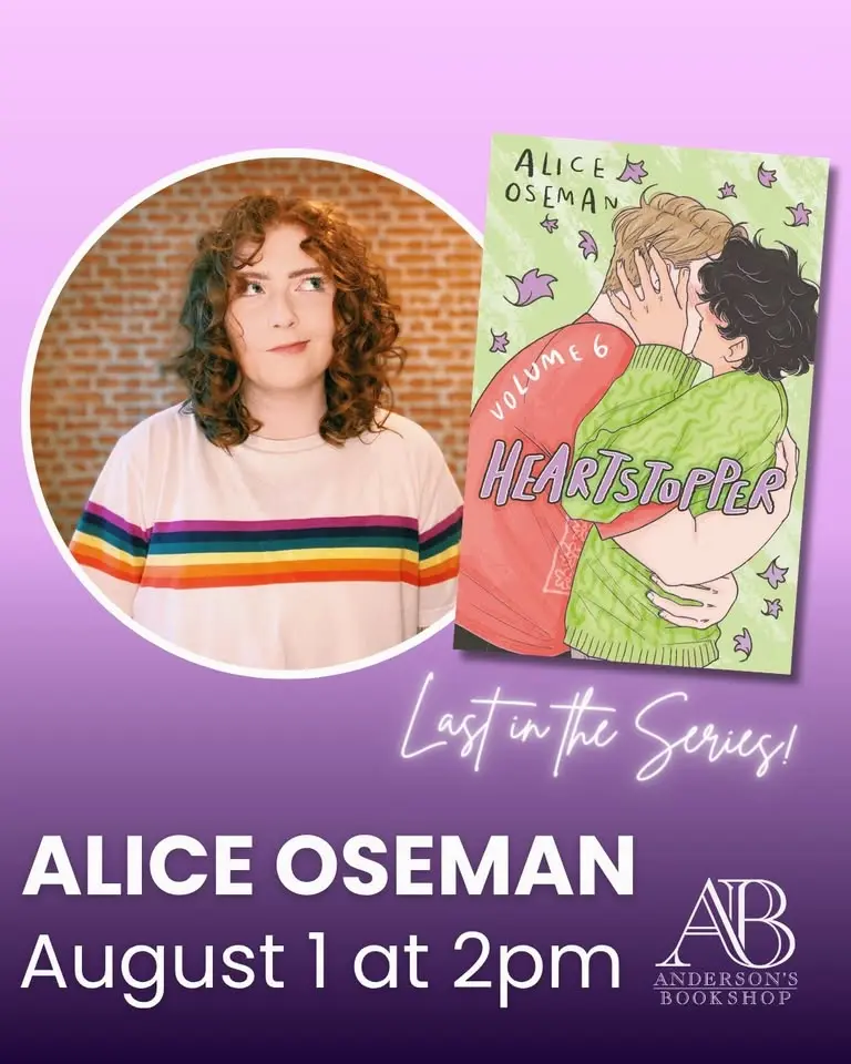 Anderson's Bookshops Welcomes Alice Oseman!