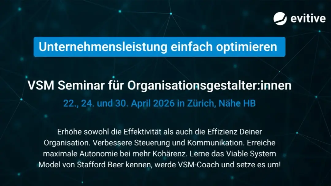 Zertifizierter VSM Coach – Seminar am 22., 24. und 30. April 2026