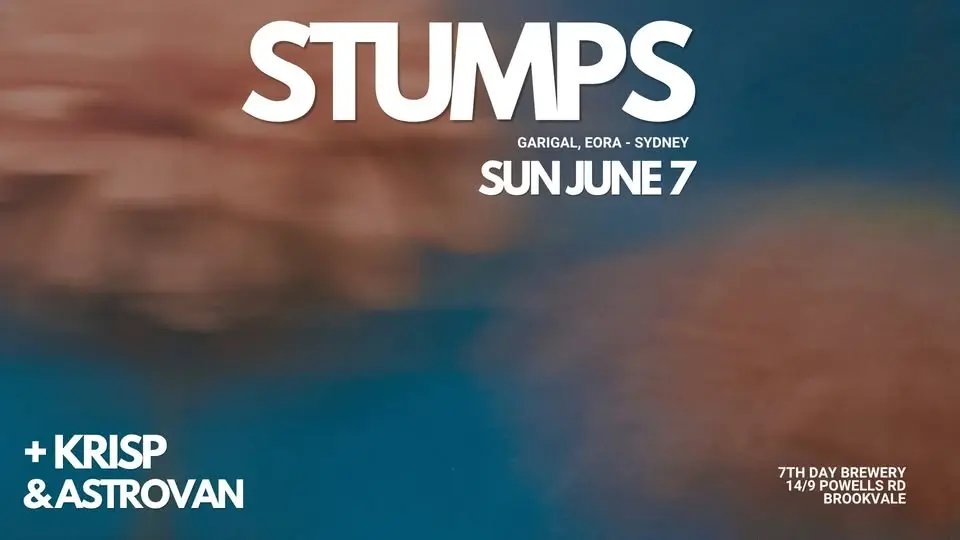 STUMPS @ 7th Day Brewery June Long Weeend