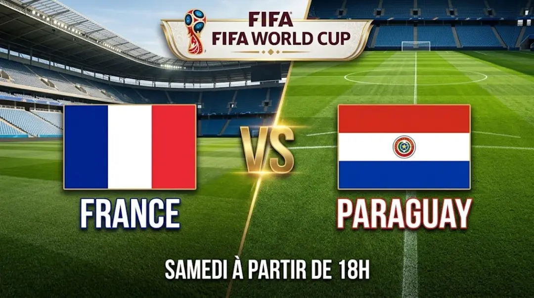 France Vs Paraguay Fifa World Cup Sur Écran Géant & Fiesta