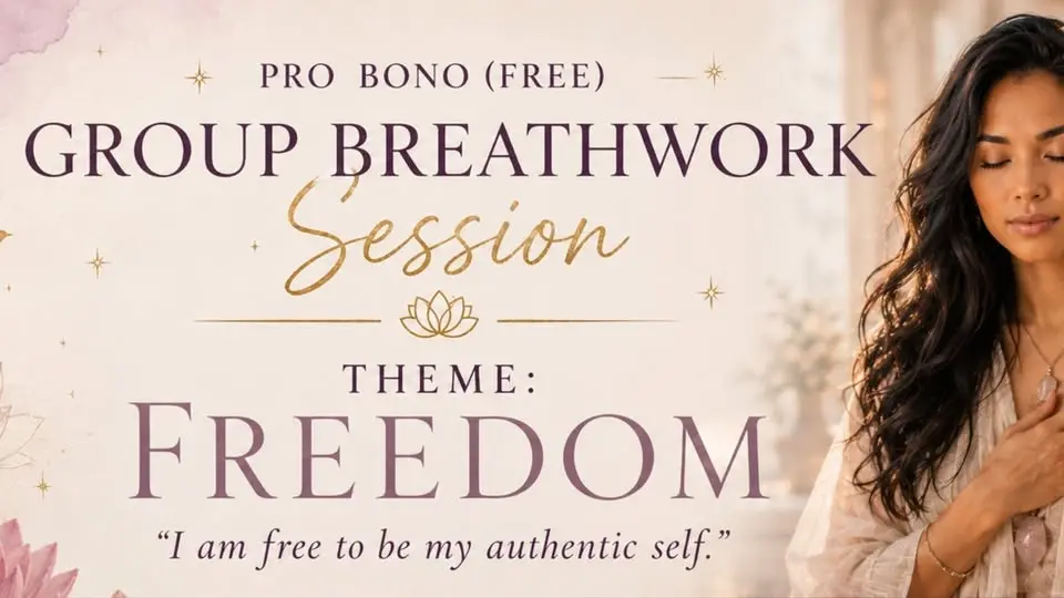 [FREE] Practicum Group Breathwork with Jen - FREEDOM
