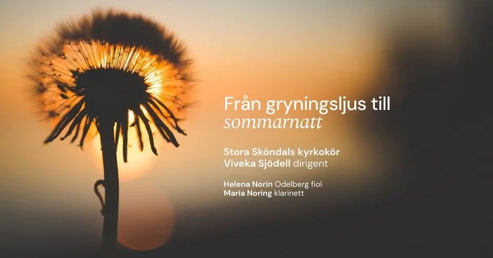 Från gryningsljus till sommarnatt