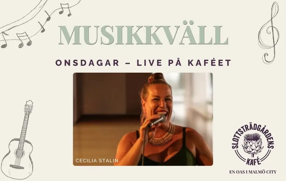 LIVE på Kaféet: Cecilia Stalin