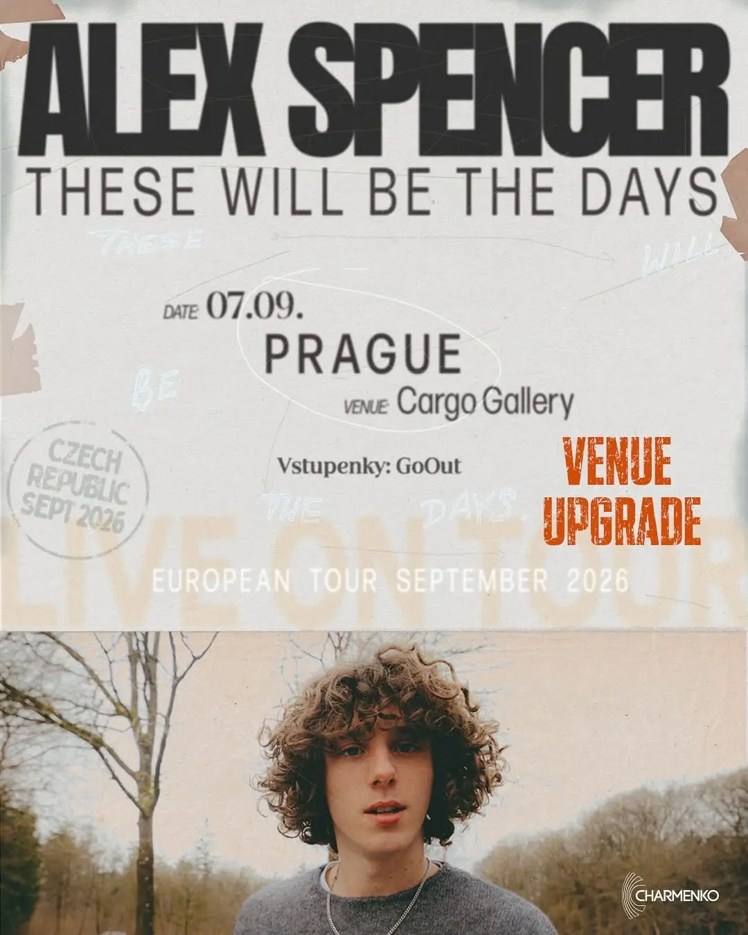 Alex Spencer – These Will Be The Days (European Tour)