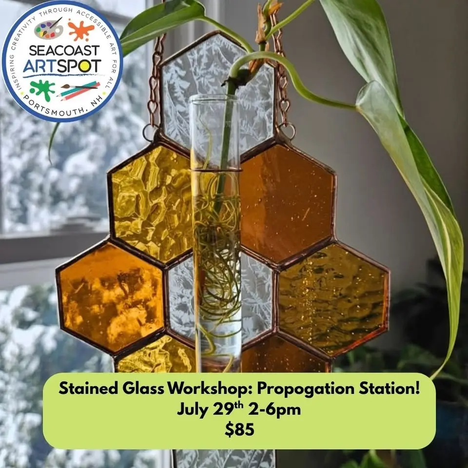 Stained Glass Workshop: Plant Propagation Station! $85
