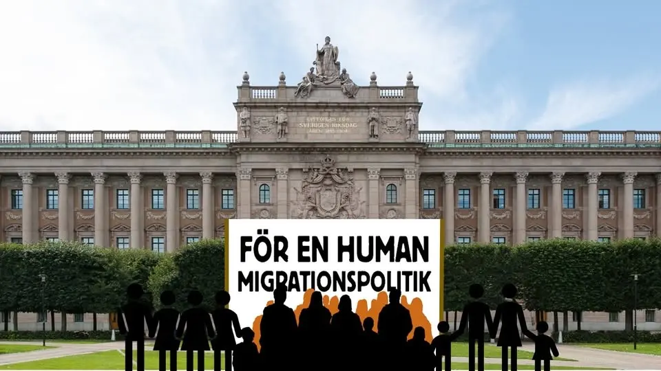 Stockholm mobiliserar för en human migrationspolitik