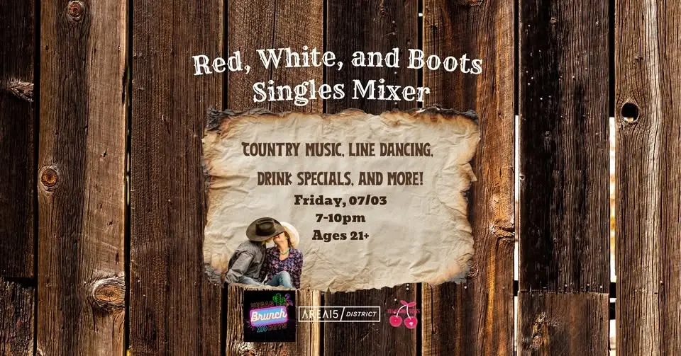 Red, White, and Boots Singles Mixer