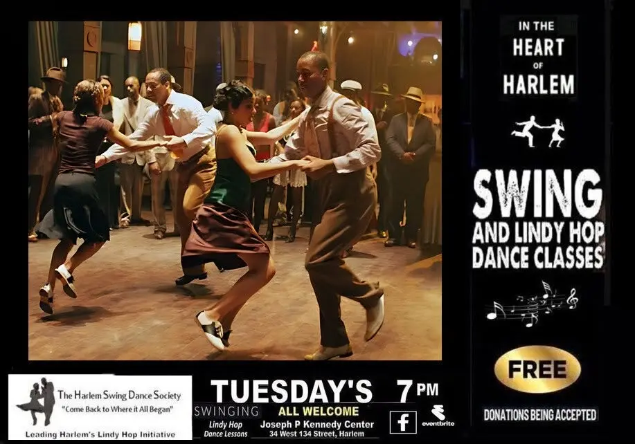 TUESDAYS  FREE Swinging Lindy Hop Class!