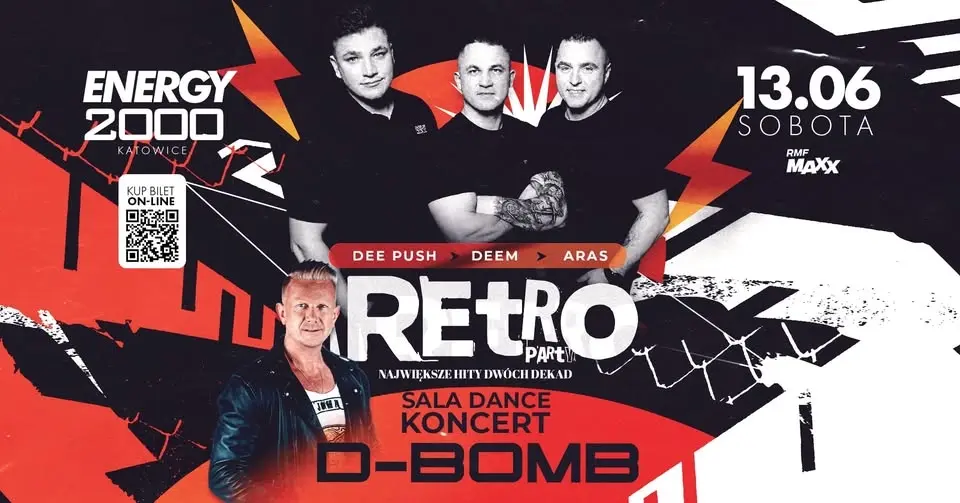 RETRO PARTY ★ D-BOMB - sala dance