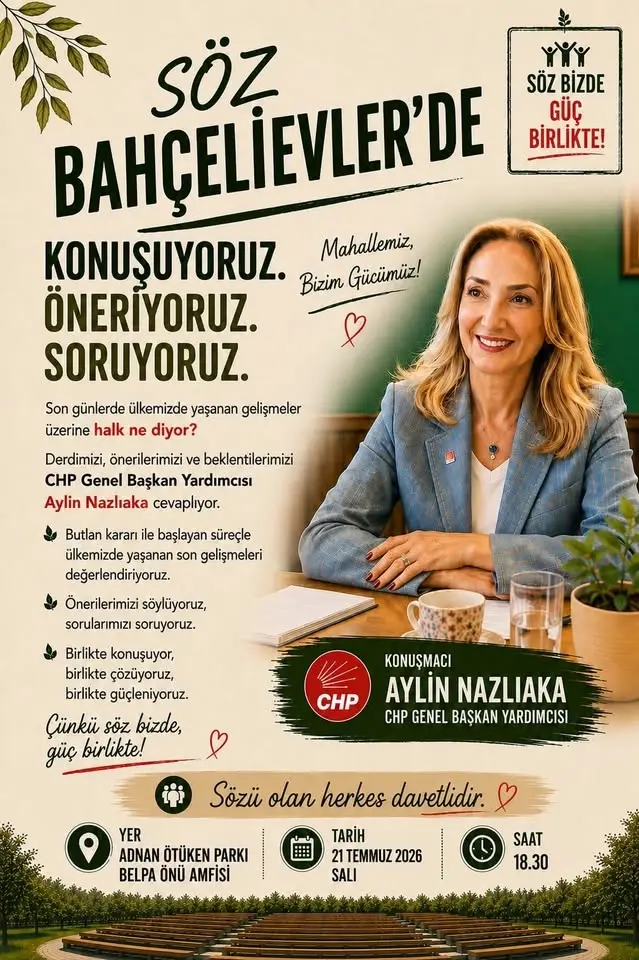 Bahçelievler'de Konuşuyoruz, Soruyoruz, Öneriyoruz 