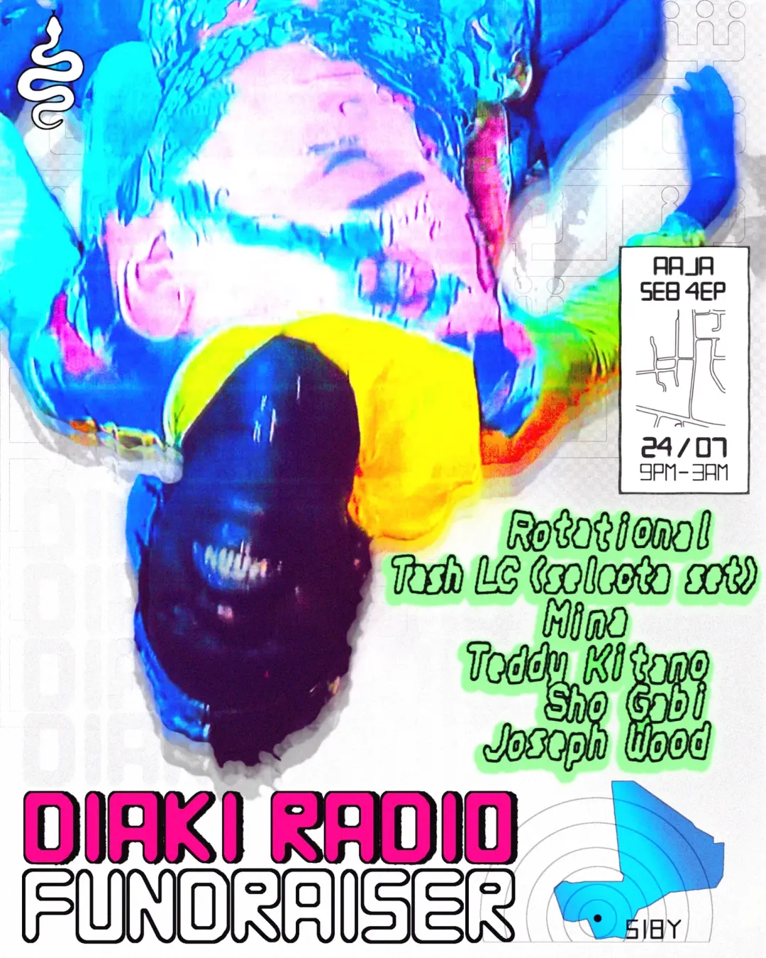 DIAKI RADIO FUNDRAISER: Rotational, Tash LC, Mina, Teddy Kitano, Sho Gabi, Joseph Wood
