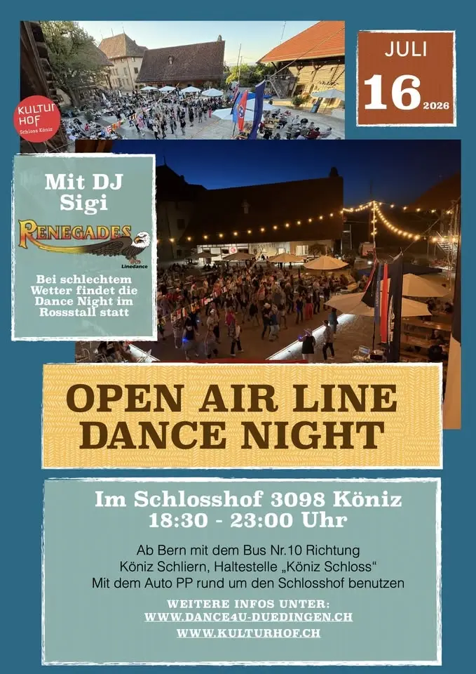 Open Air Dance Night im Schlosshof Köniz