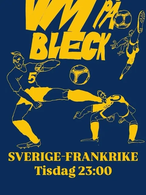 VM på Bleck – Sverige vs Frankrike