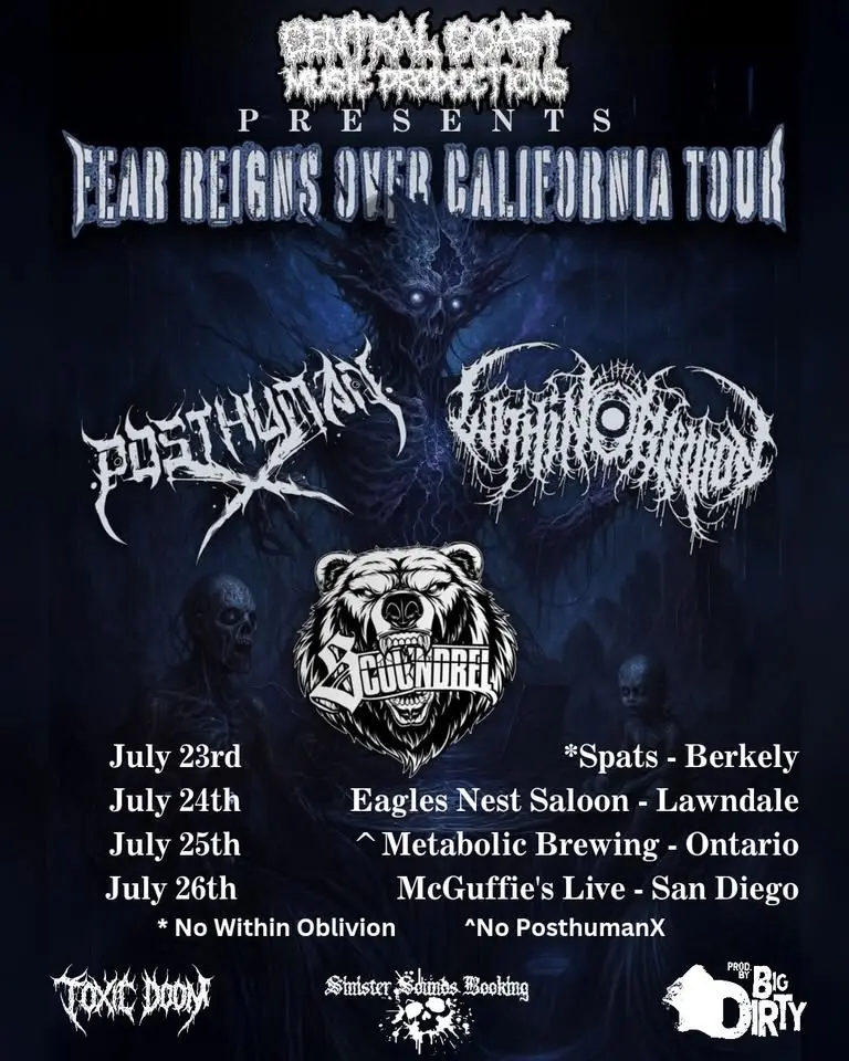 Fear Reigns Over California Tour (Ontario)