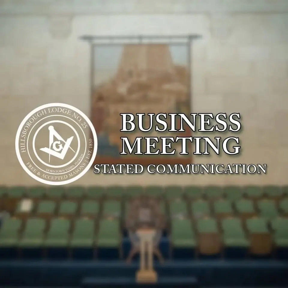 Business Meeting - Stated Communication - Elections