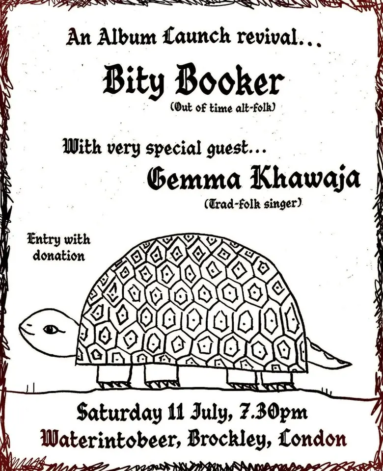 Album Launch Revival: Bity Booker with special guest Gemma Khawaja at Waterintobeer