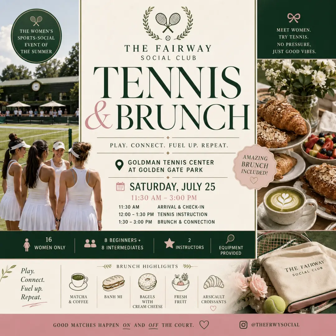 Ladies Tennis & Brunch Social đ©·