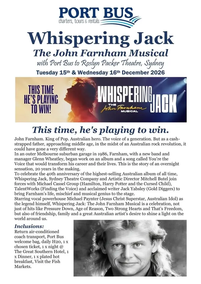 Whispering Jack Musical Escape