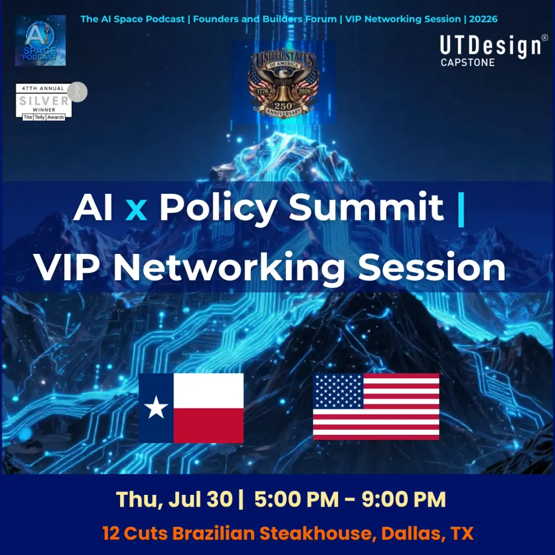 Founders & Builders Forum | AI x Policy Summit | VIP Networking Session ONLY