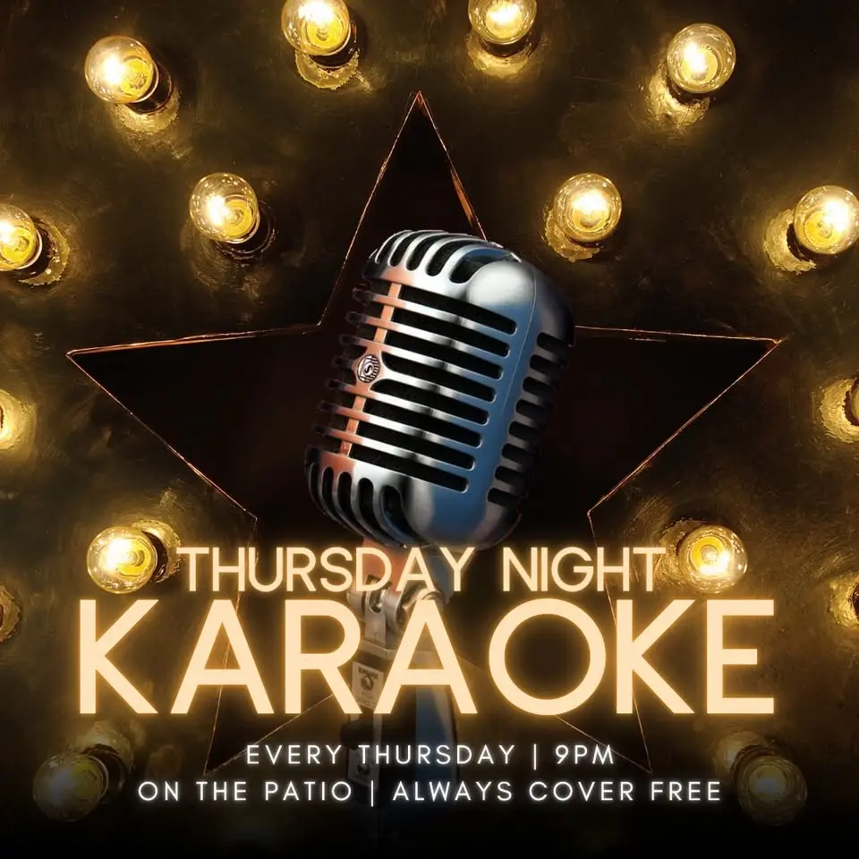 Karaoke Thursday on the Patio